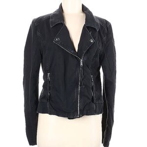 Marrakech cotton moto jacket in XL